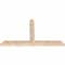 Ekena Millwork Portland Smooth Timber Gable Bracket, Douglas Fir, 72"W x 42"H x 3 1/2"D x 5 1/2"F, 14/12 Pitch GBW072X42X0406POR00SDF - alternate 2